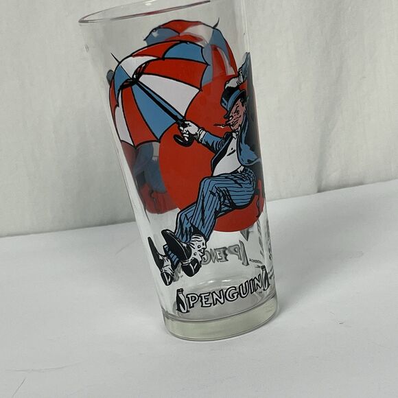 Penguin Vintage 70s Glass DC Comic Batman Villain Pepsi Collector Super Series - Picture 3 of 7